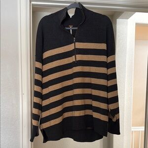 Free People Coastal Stripe Pullover - Size L